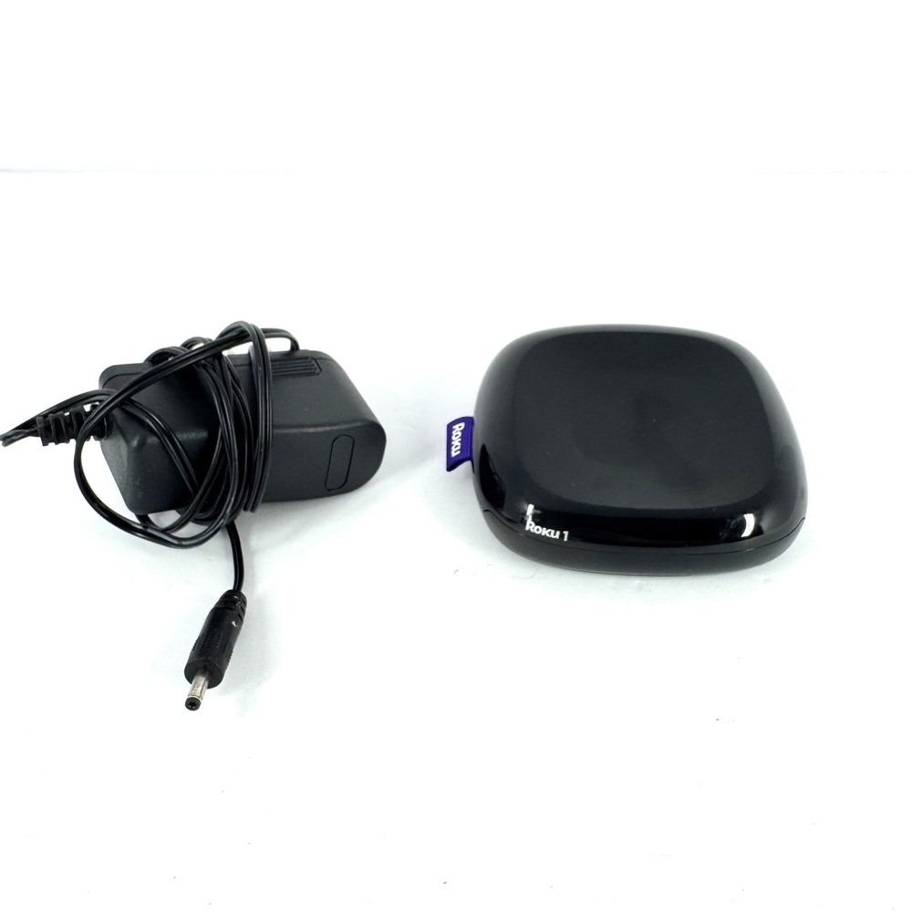 Roku 1 Streaming Player 2710X with Power Adapter‎ 2013 Tested Works – No Remote